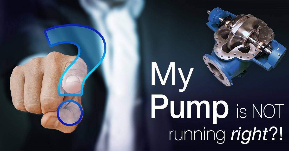 My pump is NOT running right?! R. A. Ross & Associates